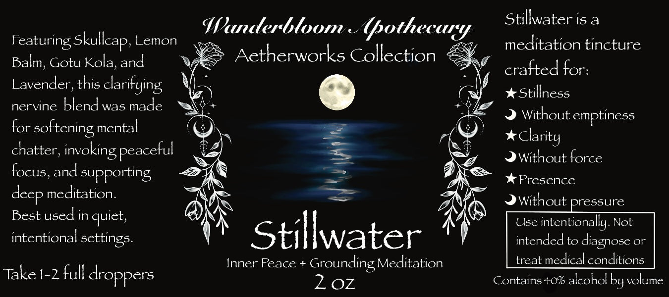 Stillwater (Quiet Presence Tincture) - Aetherworks Collection