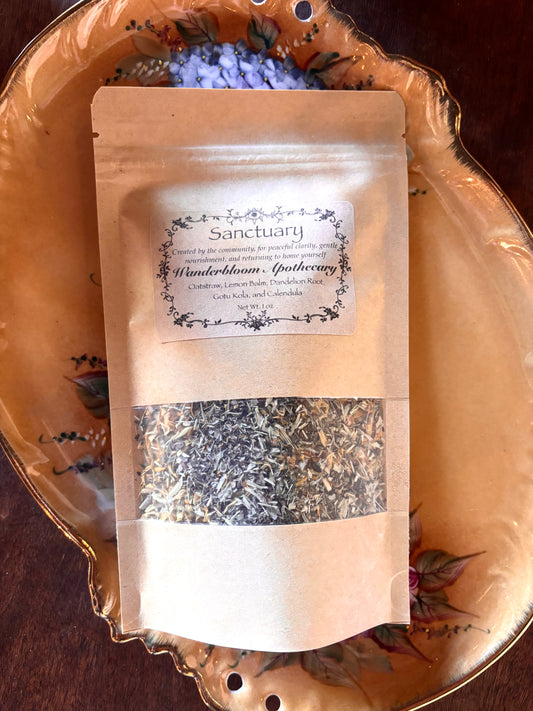 Sanctuary (Community Blend No.1) - Organic Herbal Tea Blend