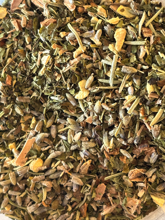 The Mind’s Lantern (Headache + Mental Clarity Support) - Organic Herbal Tea Blend