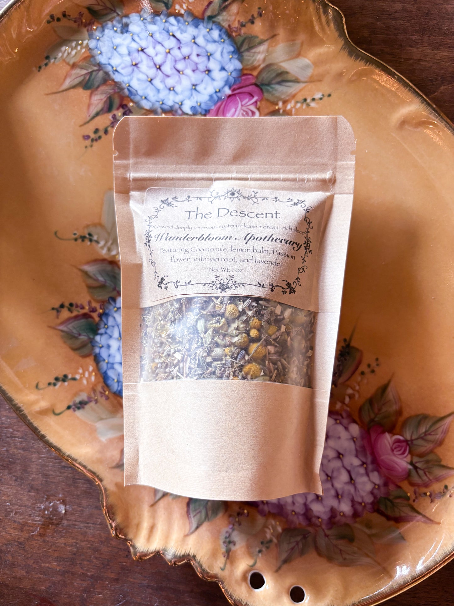 The Descent (Deeper Sleep + Richer Dreams) - Organic Herbal Tea Blend