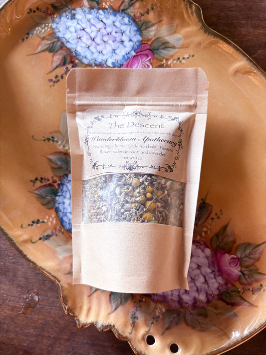 The Descent (Deeper Sleep + Richer Dreams) - Organic Herbal Tea Blend