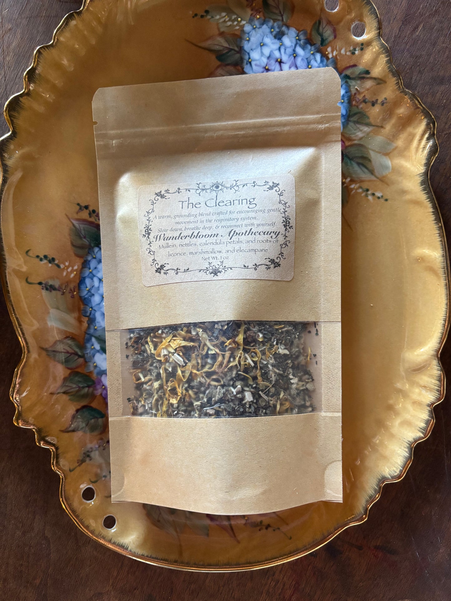 The Clearing (featuring Elecampane, respiratory overall vitality support) - Organic Herbal Tea Blend