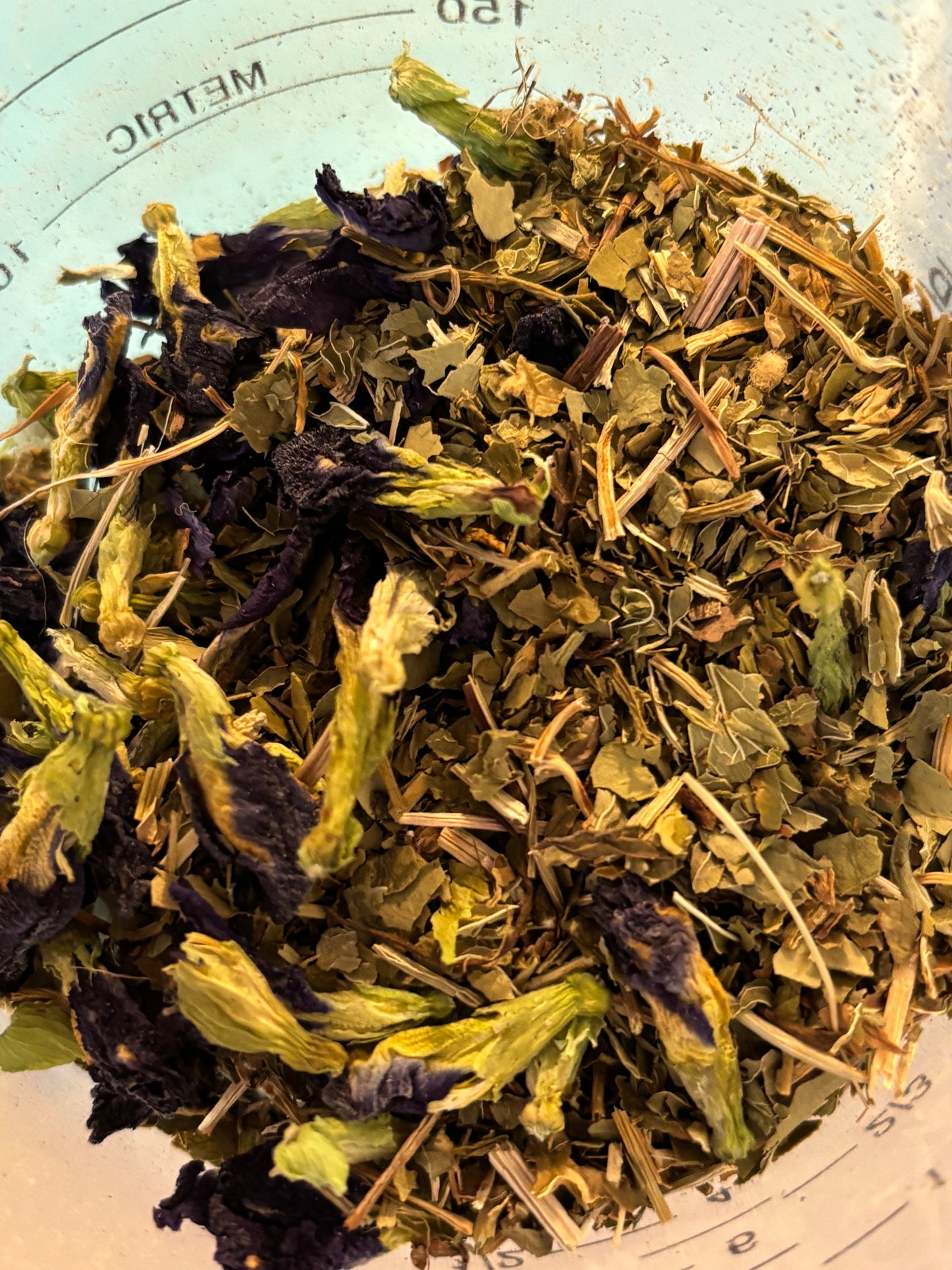 Morning Light (Butterfly Pea Flower + other clarity herbs) Organic Herbal Tea Blend