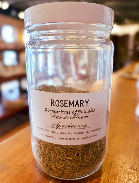 Rosemary (Rosmarinus officinalis) - Organic Dried Herb
