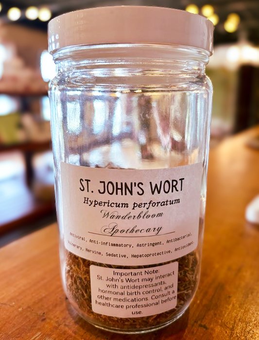 St. John’s Wort (Hypericum perforatum) - Organic Dried Herb