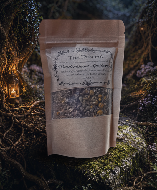 The Descent (Deeper Sleep + Richer Dreams) - Organic Herbal Tea Blend